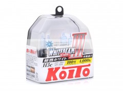 Набор галогеновых ламп Koito H3C P0753W Whitebeam III 4200K